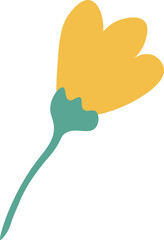 Flower Clipart Elements Vector Design