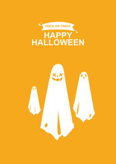 Halloween vector template, holiday, scared, happy Halloween, boo! a happy feeling, celebration, party, vector template holiday,