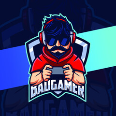 Gaming Logo for Youtube, Twitch, facebook, Twitter