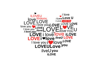Fototapeta na wymiar love vector templates, I love you, my sweethearts, pattern love, I love you forever & always, we love you, good morning, you & me, love, I love my job, love template