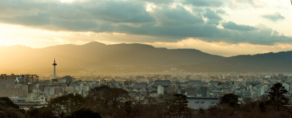 Fototapeta premium Kyoto Sunset