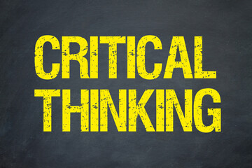Critical thinking - obrazy, fototapety, plakaty