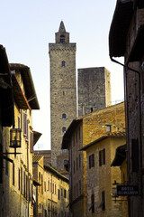 Fototapeta na wymiar San Giminiano,Toscana,Italia