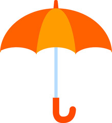 Illustration of a simple umbrella mark © 英里奈 脇水