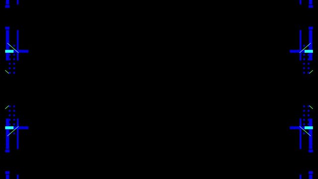 4k Flicker Abstract Lines Vl Loop 5