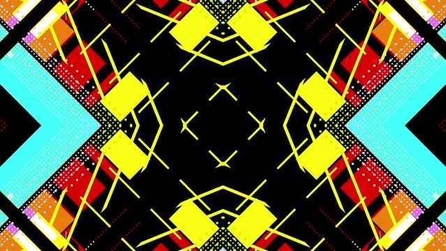 4k Flicker Abstract Lines Vl Loop 4