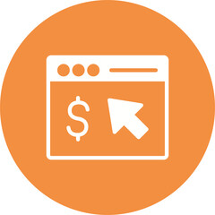 Fototapeta premium Ppc Icon