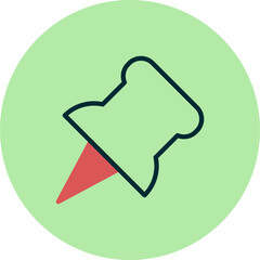 Paper pin Icon