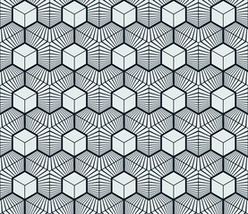 Seamless geometric vector pattern background