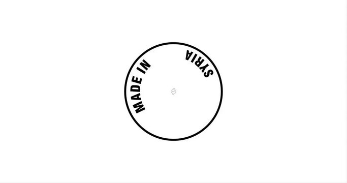 Made in Syria modern animation design