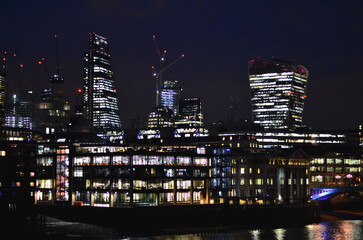 Fototapeta na wymiar London by night 