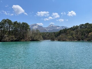 2022年5月の福島県裏磐梯の五色沼