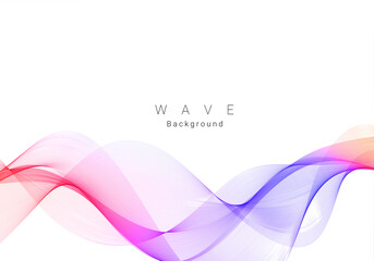 Colorful dynamic wave design stylish background