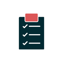 Fototapeta premium Clipboard Icon