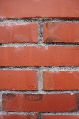 old brick wall design for vintage concept of aged time