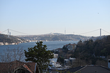 bridge over the bosphorus, istanbul, turkey, FSM bridge