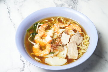 Prawn noodle