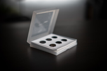 Closeup of Drone DJI Mavic Air Neutral Density Filters and Polarizers