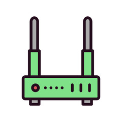 Obraz premium Router Icon