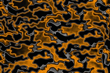 Modern camouflage. Multi-colored texture illustration.