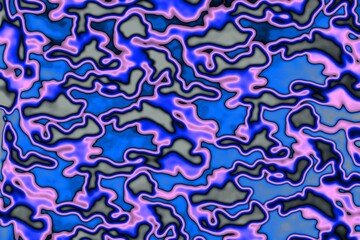 Fototapeta premium Modern camouflage. Multi-colored texture illustration.