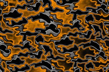 Modern camouflage. Multi-colored texture illustration.