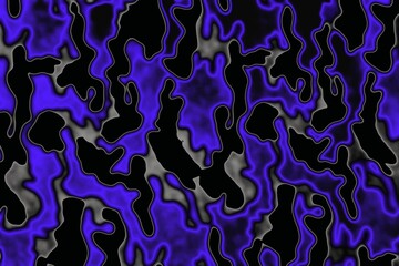 Modern camouflage. Multi-colored texture illustration.