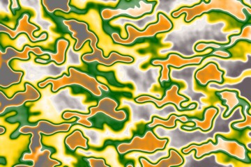 Modern camouflage. Multi-colored texture illustration.