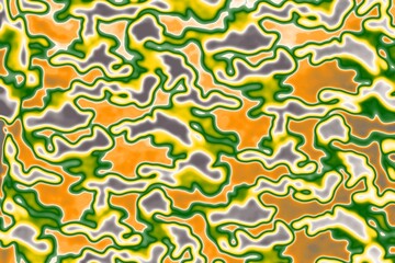 Modern camouflage. Multi-colored texture illustration.