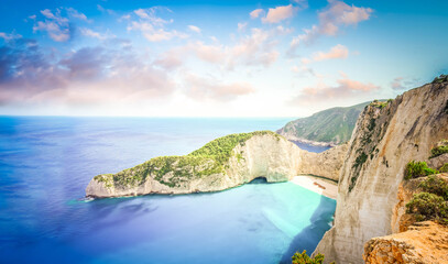 Beautiful lanscape of Zakinthos island