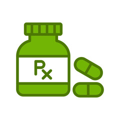 Pills Bottle Icon
