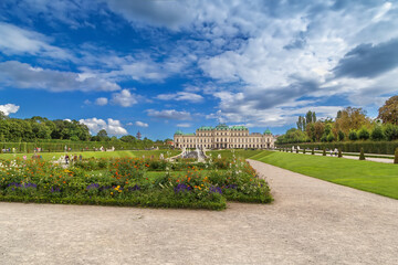 Belvedere garden, Vienna