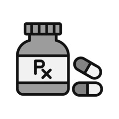 Pills Bottle Icon