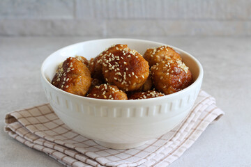 Asian style meatballs