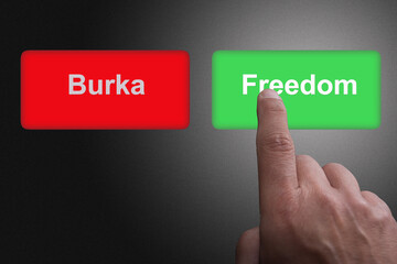 Choosing between the obligation to wear the burka and freedom