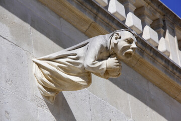 gargouille très expressive