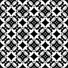 seamless pattern.Simple stylish abstract geometric background. Monochrome image. Black and white color. Design for decor, prints, textile.Design element for prints. 