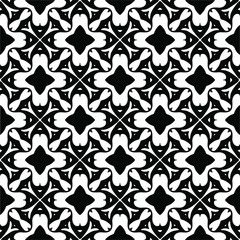 seamless pattern.Simple stylish abstract geometric background. Monochrome image. Black and white color. Design for decor, prints, textile.Design element for prints. 