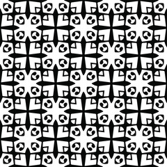 Obraz premium seamless pattern.Simple stylish abstract geometric background. Monochrome image. Black and white color. Design for decor, prints, textile.Design element for prints. 