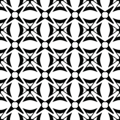 seamless pattern.Simple stylish abstract geometric background. Monochrome image. Black and white color. Design for decor, prints, textile.Design element for prints. 