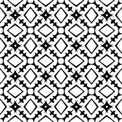 seamless pattern.Simple stylish abstract geometric background. Monochrome image. Black and white color. Design for decor, prints, textile.Design element for prints. 