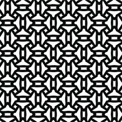 seamless pattern.Simple stylish abstract geometric background. Monochrome image. Black and white color. Design for decor, prints, textile.Design element for prints. 