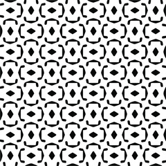 seamless pattern.Simple stylish abstract geometric background. Monochrome image. Black and white color. Design for decor, prints, textile.Design element for prints. 