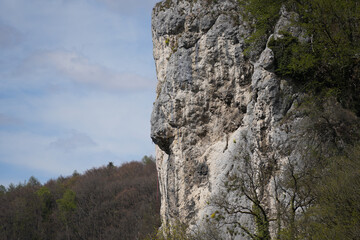 rock in the mountains