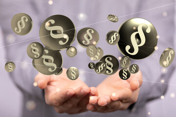 Customer service good cooperation, Consultation 3d