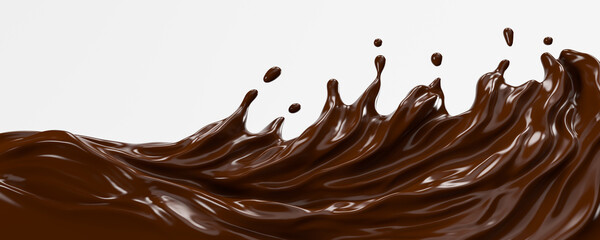 A splash of chocolate - 503184423