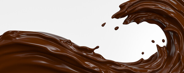 A splash of chocolate - 503184426