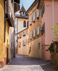 Tramin Village  along the wine rote. Tramin is the wine-growing village of the South Tyrol  - northern Italy - and its history is strongly connected with viticulture.