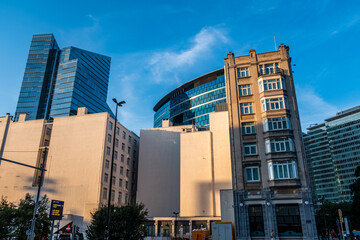 Gebäude und Baustile,  Brüssel