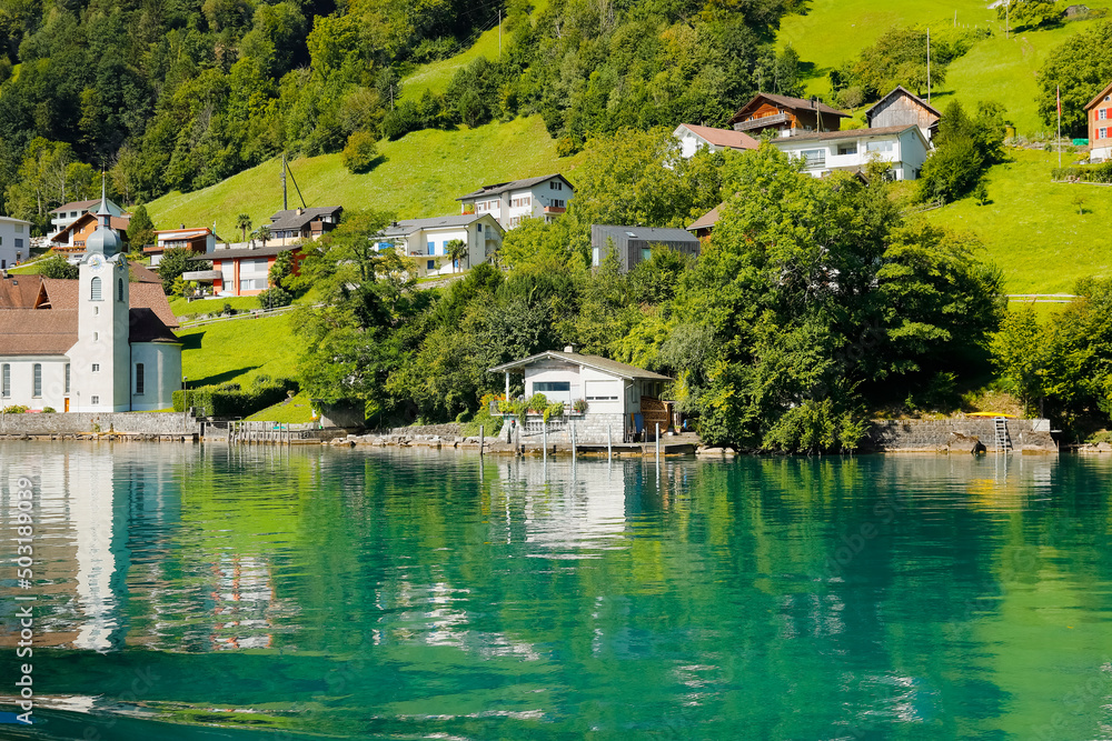 Canvas Prints The small village of Bauen